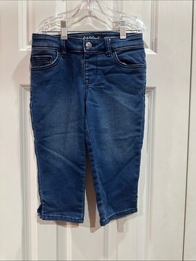 NWOT Kids Cat & Jack Navy Cropped Stretch Jeans size 7/8